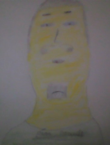 dessin homme jaune